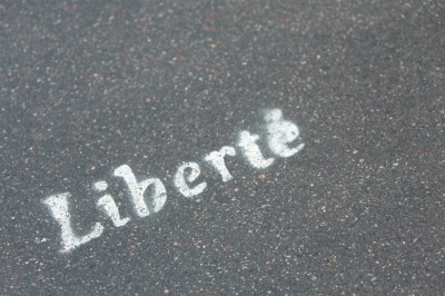 Liberté j'écrirai ton nom à Paris